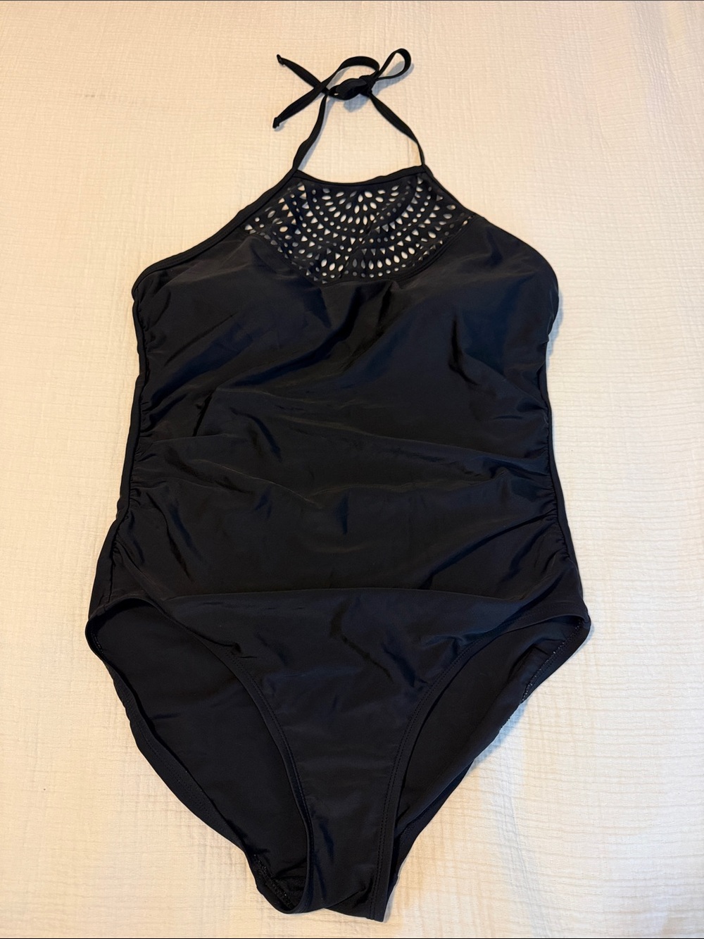 Merona halter one-piece swimsuit